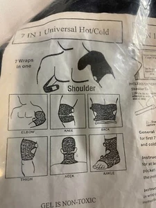 Universal Hot Cold Therapy Wrap 7 Wraps in 1 NEW - Picture 1 of 5