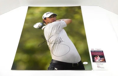 Adam Scott Signed 16 x 20 Color Photo PGA Golf JSA Auto AR90617 - Image 1 of 3