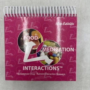 Food-Medication Interactions (18th Ed) edited by Keith Ayoob – GOOD - Picture 1 of 13