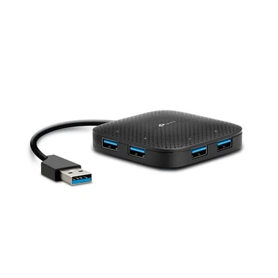 TP Link UH400 Hub USB 3.0-4 in 1 4 Porte Sdoppiatore Multipresa Portatile 4 - Immagine 1 di 4