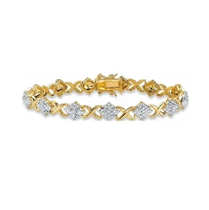 Tennis Bracelet Yellow Gold - Picture 1 of 2