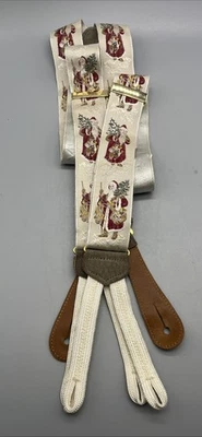 TRAFALGAR Papá Noel Tirantes Tirantes Edición Limitada Árbol de Navidad Seda Gamuza Foto 1 de 4