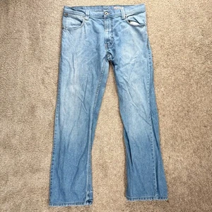 Jean Levi Silver Tab Para Hombre Talla 34x32 Azul Denim 100% Algodón Relajado Pierna Recta - Imagen 1 de 23