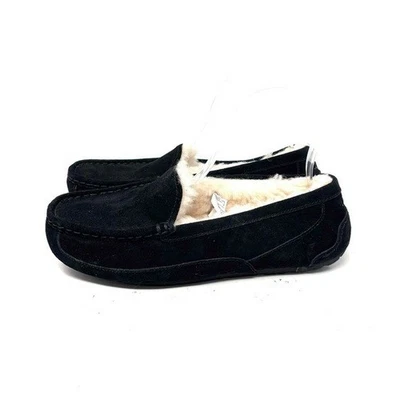 Zapatillas UGG Ascot de gamuza negra para jóvenes talla 6 Foto 1 de 4