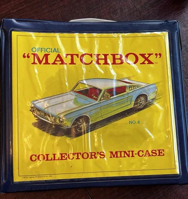 Vintage Matchbox Lesney Collector's Mini-Case w/ 18 Cars Hot Wheels Matchbox Etc - Image 1 of 4