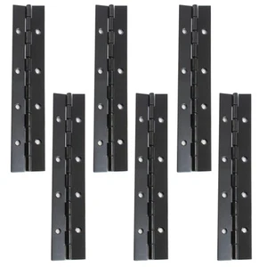 6 PCS 8Inch Stainless Steel Piano Hinge Heavy Duty Cabinet Continuous Hinge - Picture 1 of 7