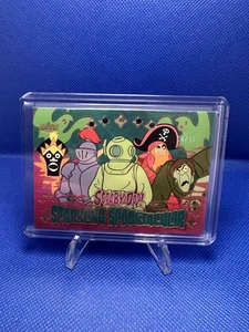 Reliquias Fleer Scooby Doo 2024 5 diamantes 14/15 fantasmas espectaculares brillantes SSP - Imagen 1 de 2