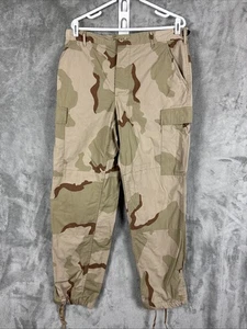 US Military Desert Combat Camo Hose Größe Medium Regular Rip Stop - Bild 1 von 8