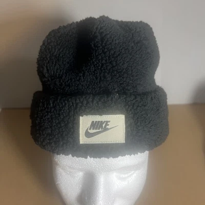 Nike Unisex Juvenil Gorro Gorro Negro, Talla Única - 8/20 Prendas Exteriores Foto 1 de 4