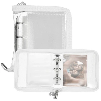 Carpeta para tarjetas fotográficas A7, soporte para tarjetas fotográficas Kpop interior de 25 piezas, blanco Foto 1 de 4