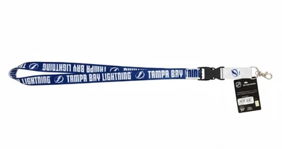 Tampa Bay Lightning Llavero Cordón / Nuevo Con Etiquetas / Doble Lado Impreso Foto 1 de 4