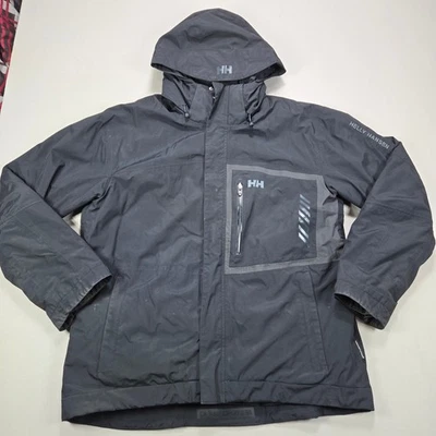 Helly Hansen Mens Ski Jacket HH Tech Performance RECCO Reflector Black XL - Image 1 of 4