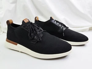 Wolf And Shepherd Größe 10 Herren Swiftknit schwarz niedrig Spitze bequem Mode Schuhe - Bild 1 von 15