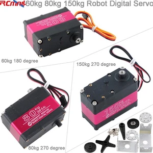 60kg 80kg 150kg Digital Robot Servo Motor + Bracket RDS5160 RDS5180 RDS51150 - Picture 1 of 11