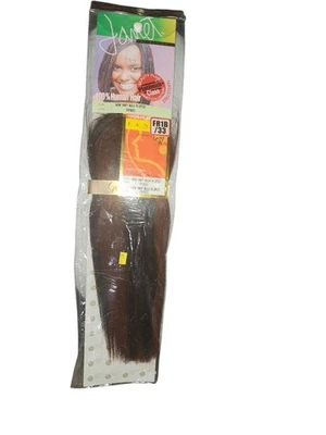 Cabello 100 % humano - trenzado/trenzado. Janet 16" Yaky recto a granel (2 piezas) FR1B/33 Foto 1 de 2