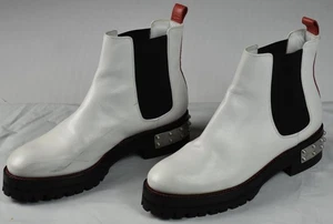 Botas para mujer Alexander McQueen GOLDANIL PANTORRILLA/ELÁSTICAS blancas $684 37 - US 7 - Imagen 1 de 9