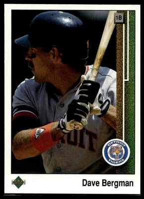 1989 Upper Deck #266 Dave Bergman - Image 1 of 2