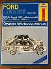 Haynes x2 & Autodata Workshop Manual Ford Escort Popular Linnet 1975-1980 