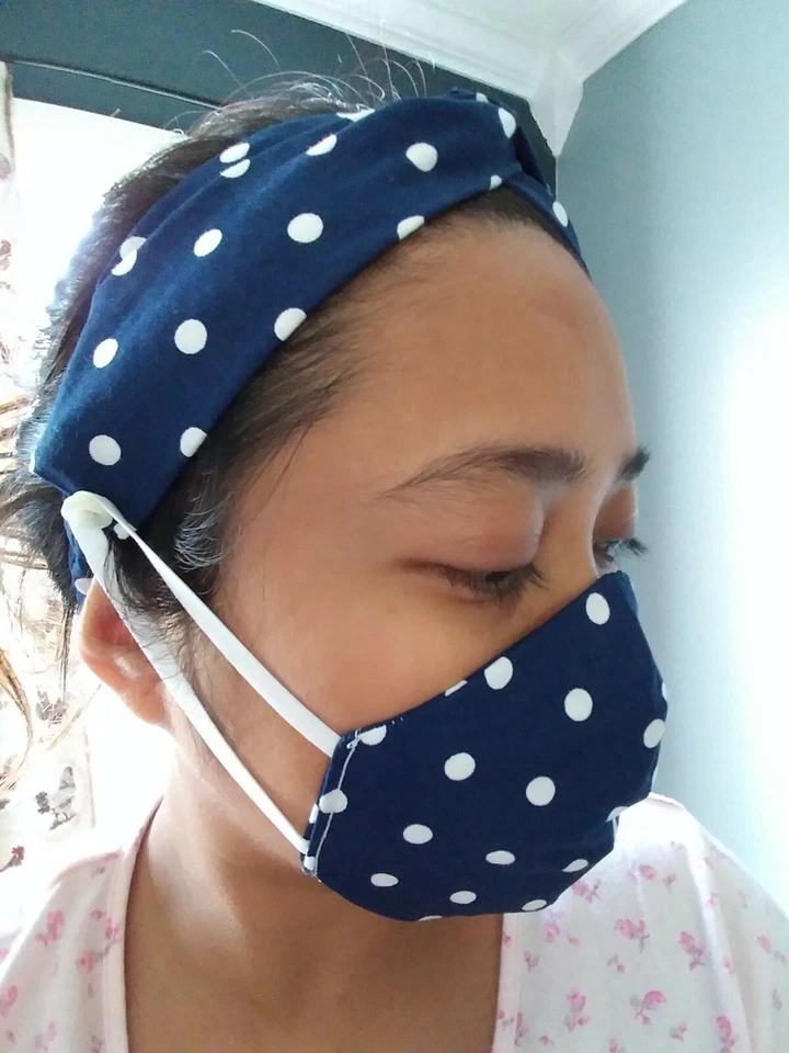 Juego de mascarilla facial con diadema Foto 1 de 2