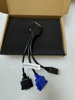 HP 409496-001 416003-001 SPS-CA SUV UCS KVM Diagnostic Cable Adapter - Image 1 of 4