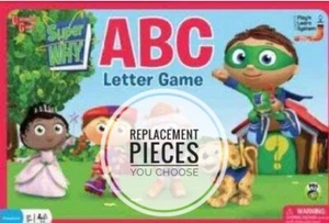 Super Why ABC Letter Board Game Replacement Pieces - Choose What You Need - Picture 1 of 14