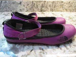 Sandalias Mary Jane The North Face para mujer 10 moradas acolchadas suela plana sin cordones - Imagen 1 de 5