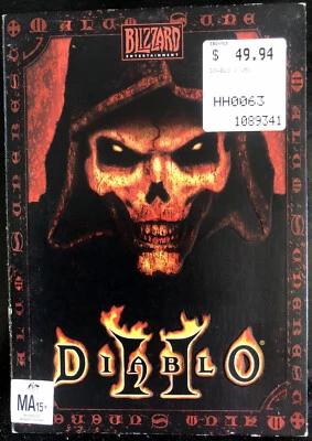 Diablo II (3-Disc PC CD-ROM Game in Retail Box, Windows 95, 98, 2000, XP) AS NEW - Image 1 of 4