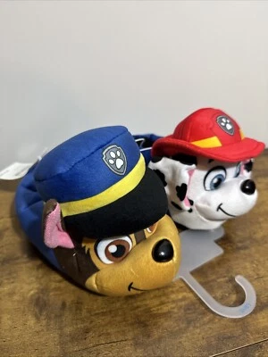 Zapatillas Nickelodeon Paw Patrol Niño Felpa Rojo Azul Grande 9/10 Foto 1 de 4