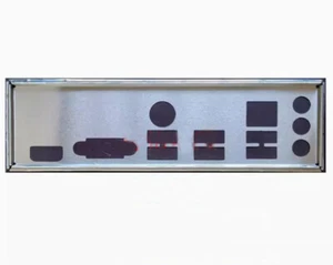 Shield I/O IO Backplate For MsI PRO B760M-E DDR4 Motherboard - Bild 1 von 2