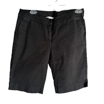 CABI Black Bermuda Casual Ladies Shorts, 4 - Image 1 of 4