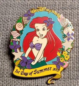 Official Disney Pin - Ariel Little Mermaid - 1st Day of Summer 2003 LE 3000 - Picture 1 of 1