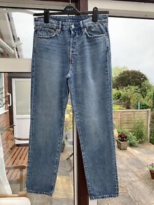 H&M &denim high waist vintage fit Mom jeans Size 12