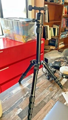 MeFOTO Backpacker Aluminum Tripod Kit in Black w/ Case - Image 1 of 3