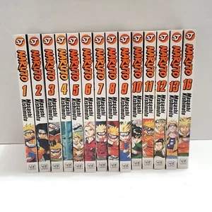 Naruto Manga Libro Shonen Jump Masashi Kishimoto Inglés Lote de 14 1-13, 16 - Imagen 1 de 5