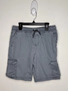 Gymboree Pull On Chino Shorts Boys Size Large 10-12 Elastic Waist Drawstring - Picture 1 of 4