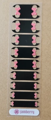 JAMBERRY MICKEY'S GIRL HALF SHEET NAIL WRAP DISNEY VOLUME 1 RETIRED DECEMBER 17