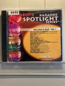 Karaoke Soundchoice 8693 Country The Grass Is Blue Vol. 1 New Factory Sealed - Picture 1 of 2