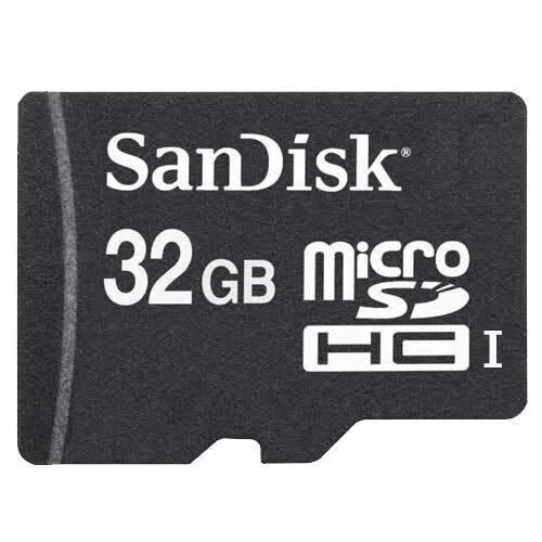 SanDisk 32GB Class 4 MicroSD MicroSDHC SD SDHC TF Flash Memory Card 32 GB - Image 1 of 1
