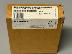 Siemens 6ES7 331-7NF00-0AB0 Simatic Analog Input Module - Picture 1 of 12