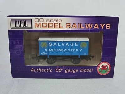 DAPOL MODEL RAILWAYS OO GAUGE GWR SALVAGE FOR VICTORY 47305 LIMITED EDITION LB4 - Image 1 of 2