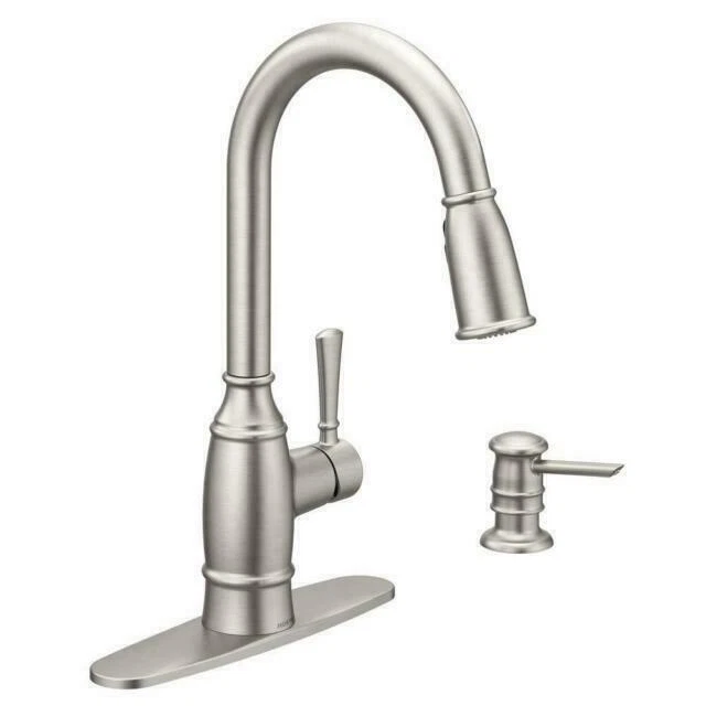 Moen Noell 87791SRS Stainless Pull-Down Kitchen Faucet