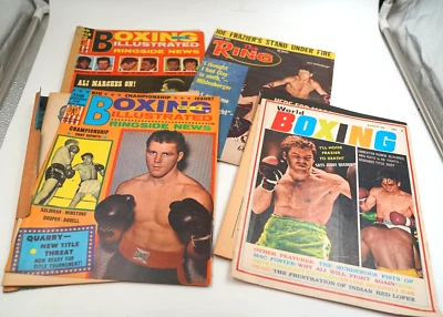 Boxing Illustrated Ringside News, World Boxing, The Ring - 4 Magazines 1967-69 - Image 1 of 4
