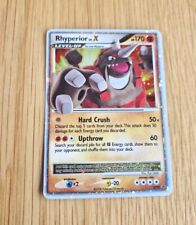 Rhyperior LV.X DP29 Diamond & Pearl Black Star Promo Pokemon Card
