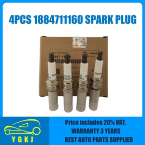 4PCS Genuine 18847-11160 SPARK PLUG For 11-16 Sonata Tucson Optima Sorento 2.4L - Picture 1 of 9