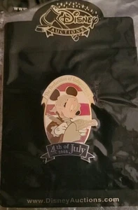Disney Auctions July 4th Mickey Jumbo Pin LE 100 - Picture 1 of 3