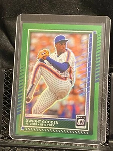 Dwight Gooden 2025 Donruss Optic Lime Green #107/149 - Mets - Imagen 1 de 2