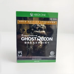 Tom Clancy's Ghost Recon Breakpoint [ GOLD Edition STEELBOOK ] (XBOX ONE) SEALED - Picture 1 of 4