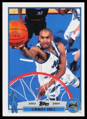 2003-04 Topps Grant Hill #33 BASKETBALL Orlando Magic - Image 1 of 2