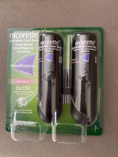 NICORETTE Quickmist Cool Berry 5 X Duo Packs New