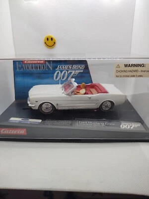 1/32 Carrera Evolution James Bond 007 Goldfinger Ford Mustang Convertible - Image 1 of 4